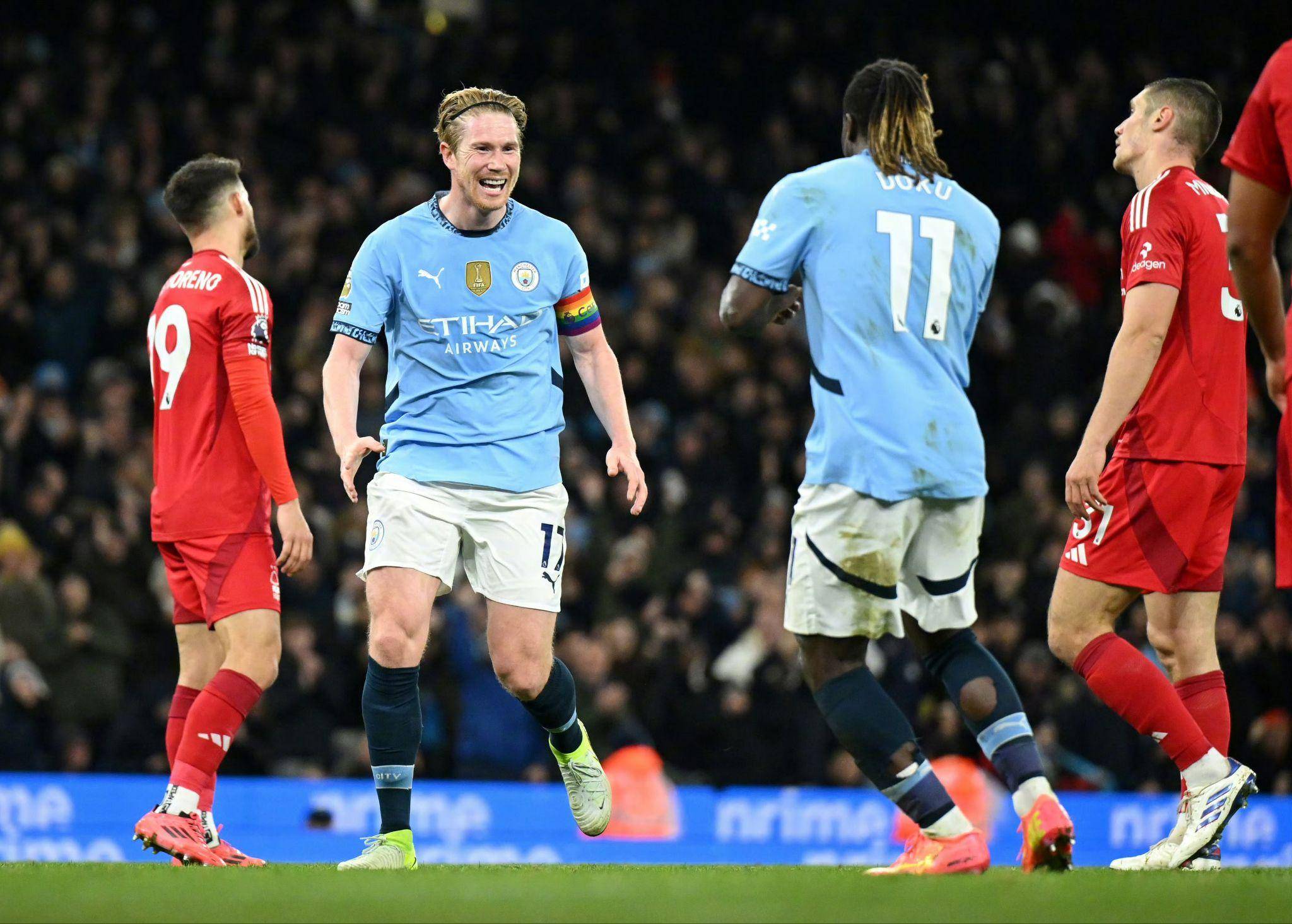 曼城主场击败莱比锡，斯特林梅开二度