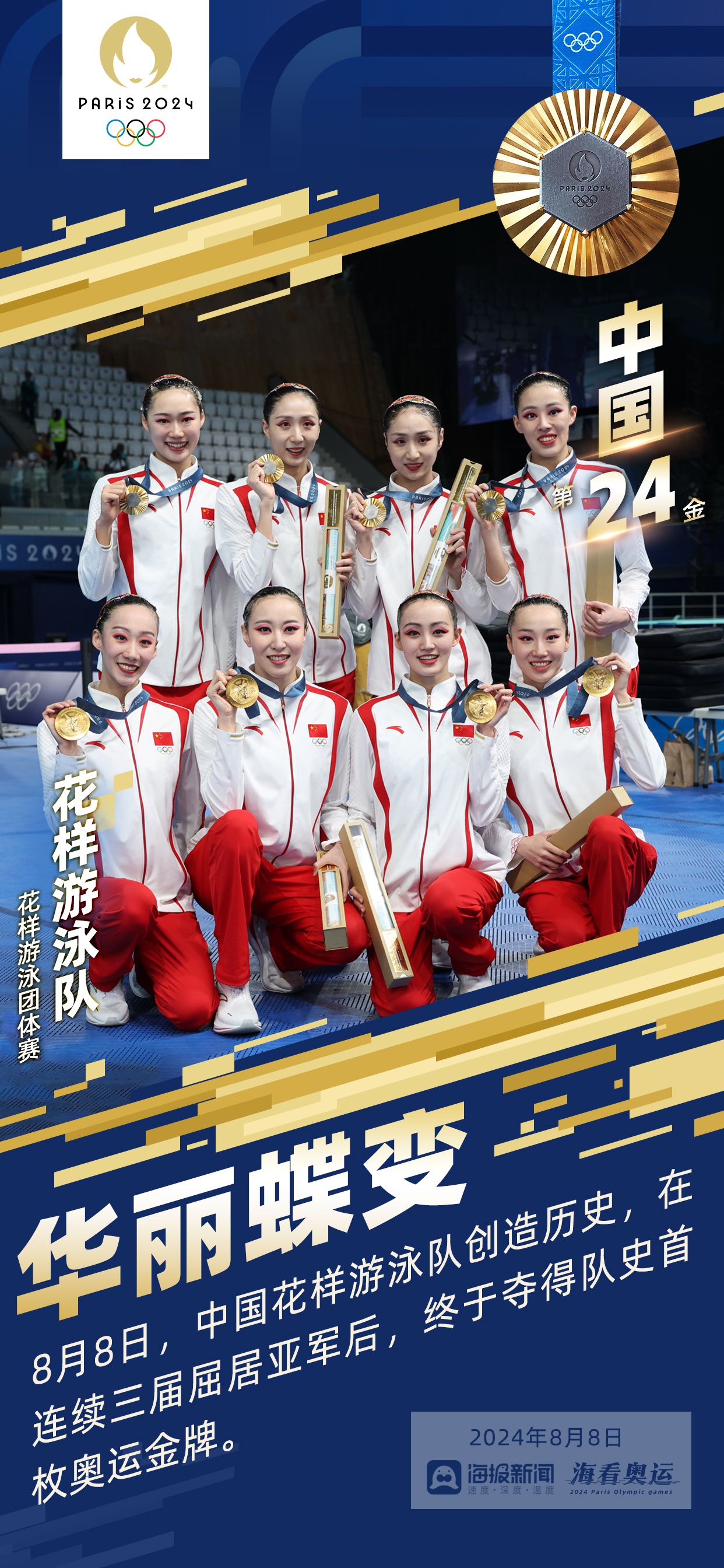 代表队壮举，团体项目勇夺金牌