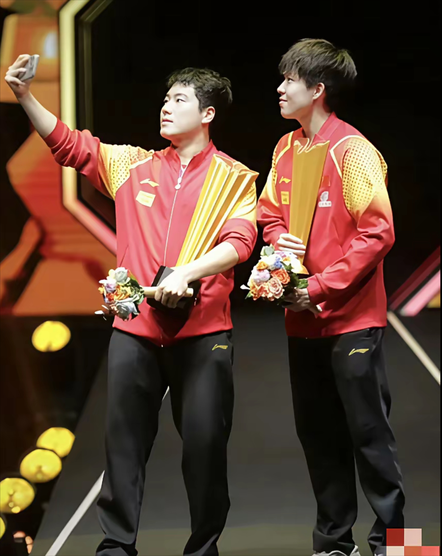 中国队翻盘奥地利队，梁靖崑刷新纪录